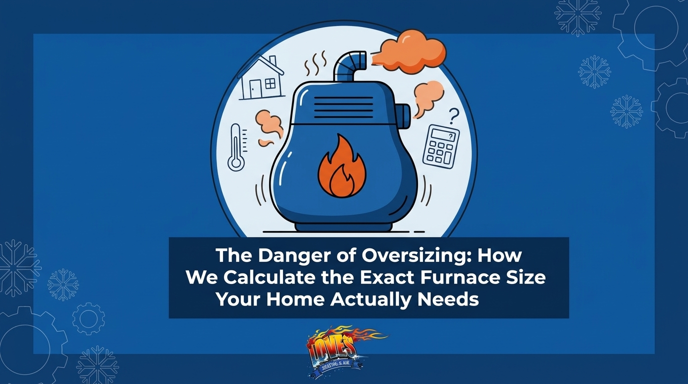 The Danger of Oversizing: How We Calculate the Exact Furnace Size Your Home Actually Needs — featured image